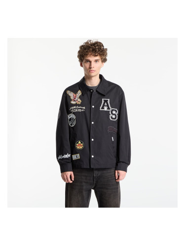Яке AllSaints Soundman Coach Jacket Black XL
