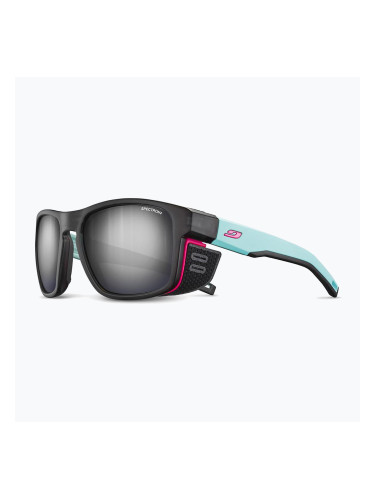 Слънчеви очила Julbo Shield M Spectron полупрозрачни черни/светлосини/розови