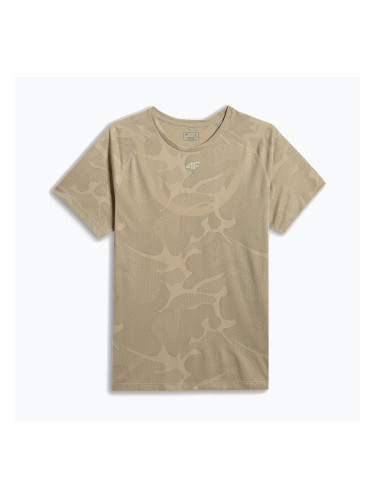 Мъжка тренировъчна тениска 4F Athletic FNK M1777 beige