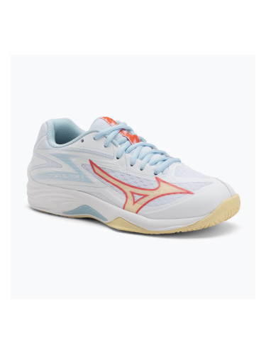 Дамски обувки за волейбол Mizuno Thunder Blade Z white/calypso coral/pale banan
