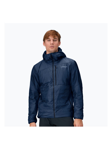 Мъжко ватирано яке NORRONA Faketind Thermo40 Zip Hoodie indigo night