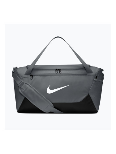 Чанта за тренировка/фитнес Nike Brasilia Duffel Small 40 l smoke grey/black/white