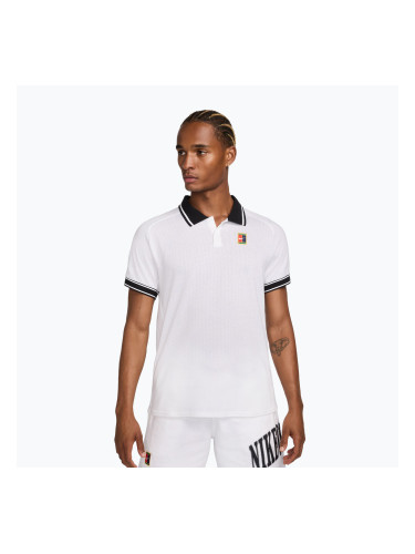 Мъжка тениска Nike Court Heritage Polo white/black