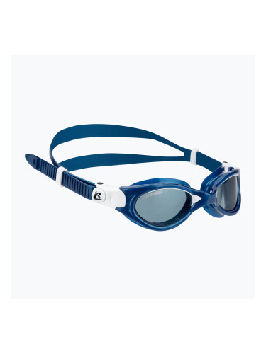 Дамски очила за плуване Cressi Flash blue metal/white smoked
