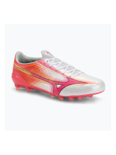 Футболни обувки Mizuno Alpha III Japan AG white/fuchsia purple