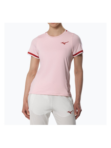 Дамска фланелка за тенис Mizuno Stargazer Tee pinkesque