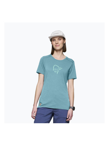 Дамска тениска NORRONA Femund Equaliser Merino brittany blue