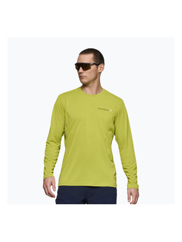 Мъжка блуза с дълъг ръкав NORRONA Femund Tech golden lime