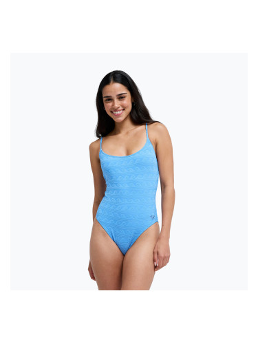 Дамски цял бански костюм ROXY Paradise Wave silver lake blue make a splash