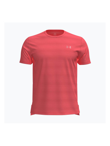 Мъжка тениска за бягане Under Armour Velociti electric tangerine/black/green mode