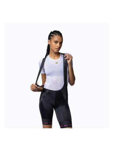 Дамски шорти за колоездене Alé Strada 2.0 Bibshorts fuchsia