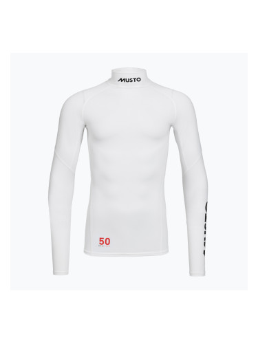 Мъжка блуза с дълъг ръкав за плуване Musto Championship Rash Guard white