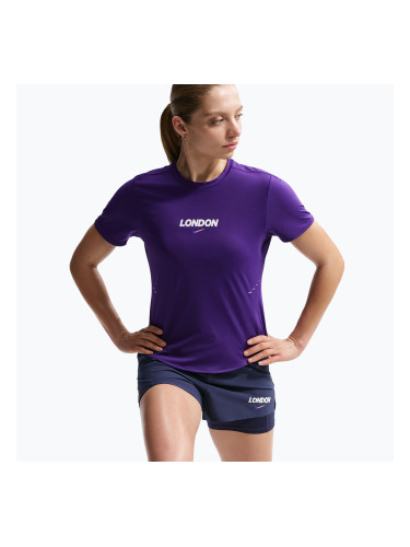 Дамска тениска за бягане Nike Swift London Dri-Fit court purple