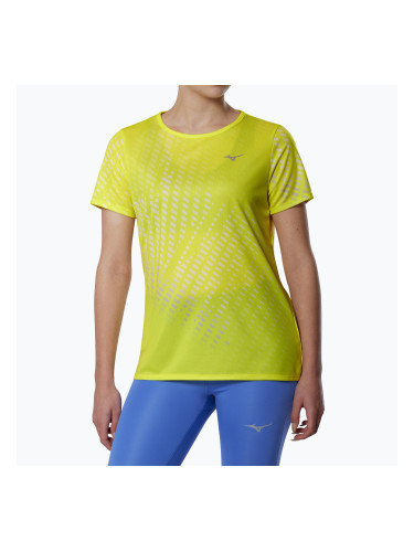 Дамска тениска за бягане Mizuno Core Graphic Tee lightning yellow