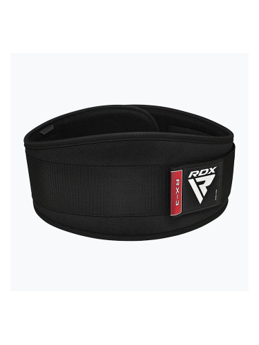 Колан за вдигане на тежести RDX Weightlifting 6" Neoprene Gym X3 black