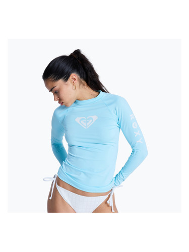 Дамска блуза с дълъг ръкав за плуване ROXY Whole Hearted tanager turquoise