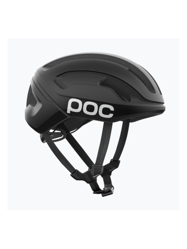 Велосипедна каска POC Omne Air MIPS uranium black matt/hydrogen white с лого