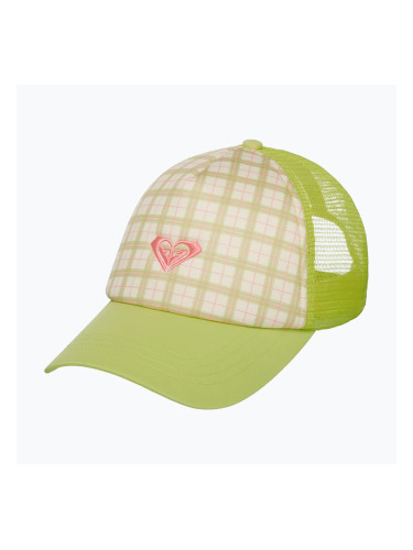 Дамска шапка с козирка ROXY Beautiful Morning cloud dancer swell plaid