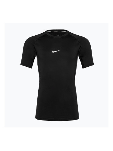 Мъжка тренировъчна тениска Nike Pro Dri-Fit Tight SS Fitness black/white