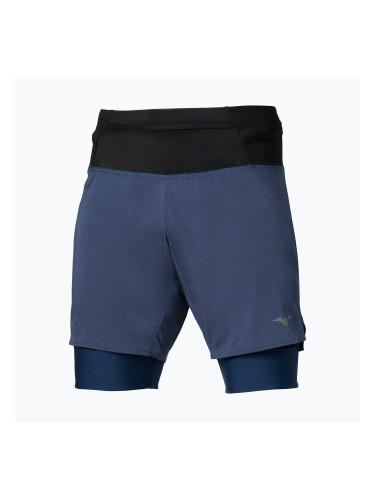 Мъжки шорти за бягане Mizuno Trail Multipocket 2in1 estate blue