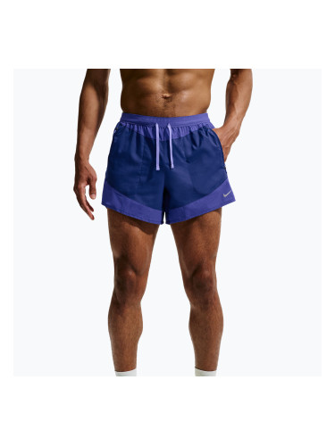 Мъжки шорти за бягане Nike Stride Dri-Fit Brief-Lined 5" deep royal blue/lapis