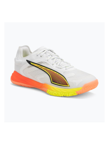 Обувки за хандбал PUMA Accelerate Nitro SQD 4 Game On puma white/glowing red/ultra blue