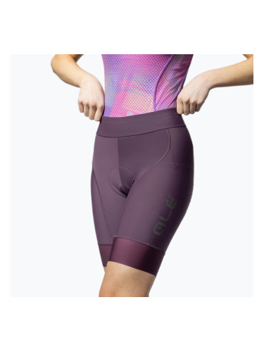Дамски шорти за колоездене Alé Magic Colour bordeaux