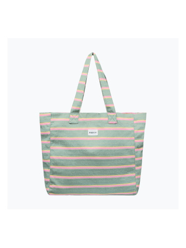 Дамска чанта ROXY Anti Bad Vibes oil green say it with stripes