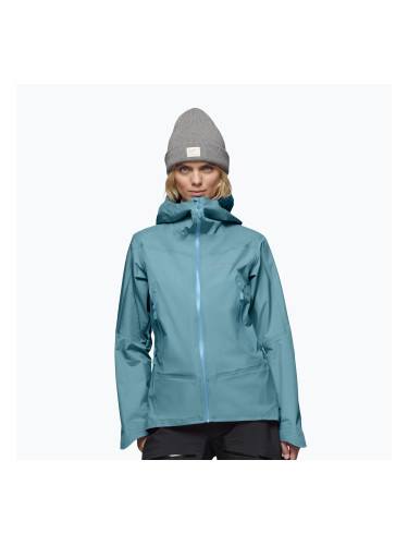 Дамско яке за дъжд NORRONA Falketind Gore-Tex brittany blue