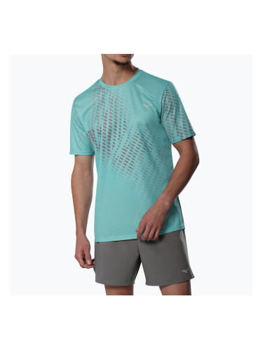 Мъжка тениска за бягане Mizuno Core Graphic Tee aquifer