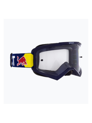 Велосипедна маска Red Bull SPECT Evan shiny blue/clear