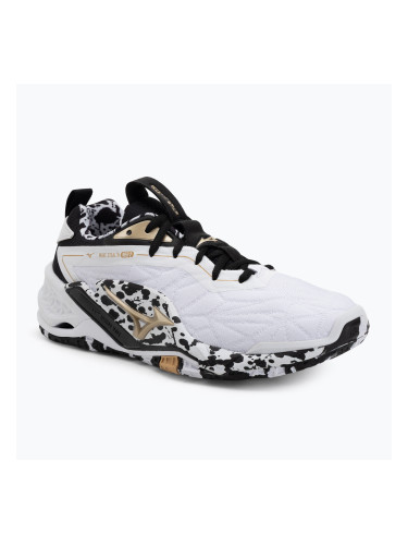 Обувки за хандбал Mizuno Wave Stealth Neo 2 white/black/ge gold