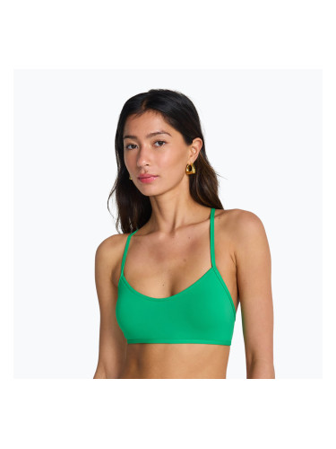 Горнище на бански костюм Billabong Sol Searcher Lace Up Trilet summer green