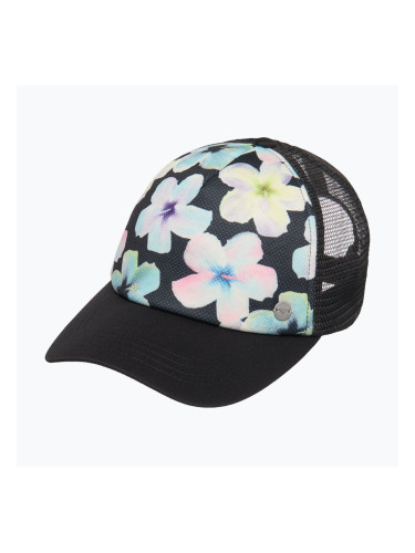 Дамска шапка с козирка ROXY Beautiful Morning anthracite im fleur real