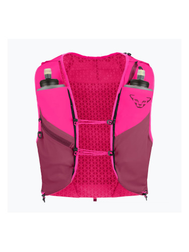 Жилетка за бягане DYNAFIT Alpine 8 Vest pink glo/amaranth