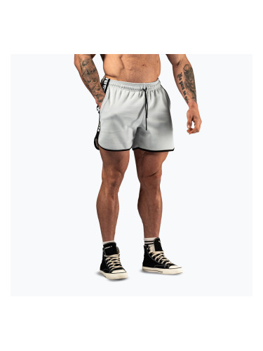 Мъжки тренировъчни шорти NEBBIA Hero light grey