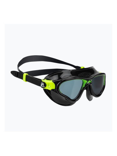 Маска за плуване Cressi Cobra black/black/lime smoked