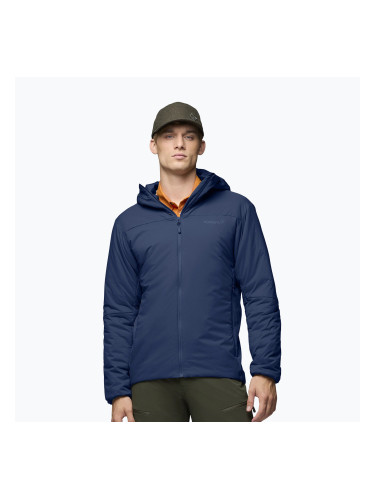 Мъжко ватирано яке NORRONA Femund Thermo60 Zip Hood indigo night