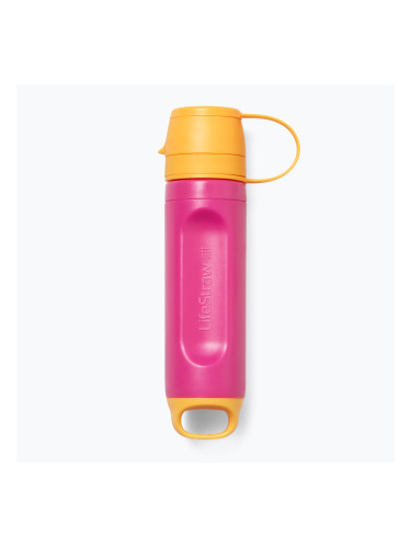 LifeStraw Peak Solo розов филтър за вода с лимонада