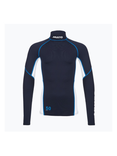 Мъжка блуза с дълъг ръкав за плуване Musto Championship Rash Guard navy/white