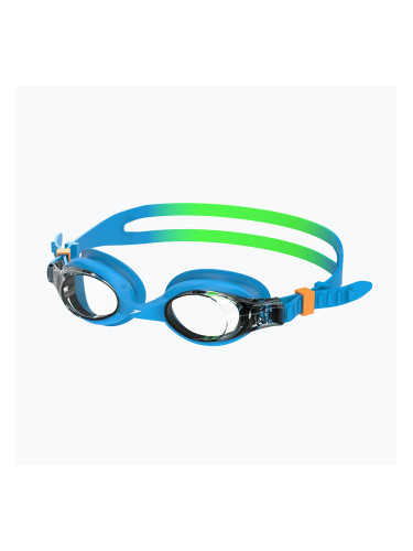 Детски очила за плуване Speedo Skoogles azure blue/fluro green/fluro orange/clear