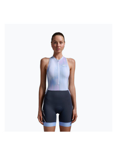 Дамски гащеризон за триатлон 2XU Core hydrangea/india ink