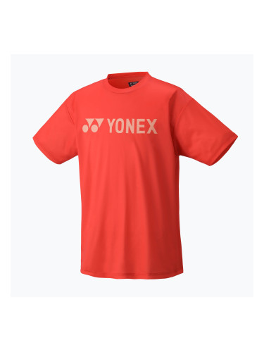 Тениска за тенис YONEX 0046 Practice pearl red