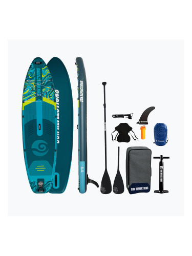 SUP дъска Sun Reflections XXL Combo 11'6“ emerald green