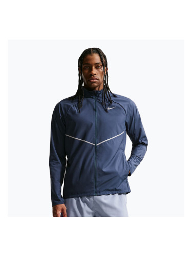 Мъжко яке за бягане Nike Miler Repel UV midnight navy