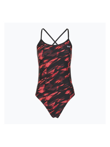 Дамски цял бански костюм TYR Durafast Elite Triadic Trinityfit red