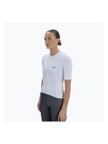 Дамска тениска за колоездене POC Cadence Jersey hydrogen white