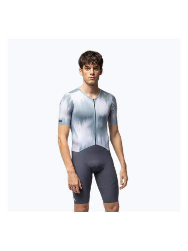 Мъжки велосипеден гащеризон Alé Argon sage grey