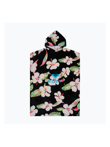 Дамско пончо ROXY Stay Magical Printed anthracite spring charming