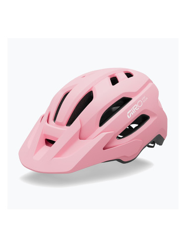 Детска велосипедна каска Giro Fixture II MIPS matte light pink